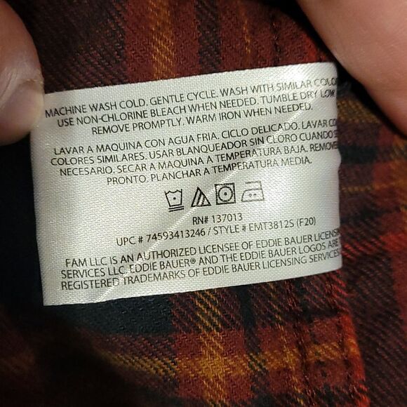 Eddie bauer men's long sleeve Shacket - Picture 6 of 6